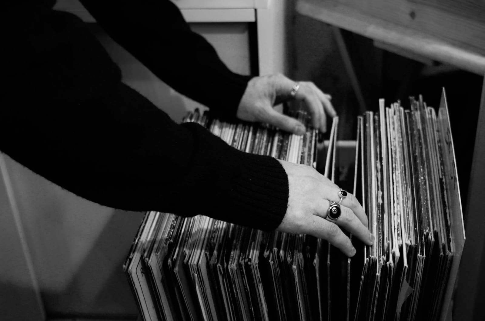 Shooting magasin de vinyle 1/3